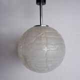 Doria Leuchten hanging lamp, 1970s