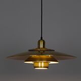 Suspension vintage danoise Jeka par Kurt Wiborg, années 1980