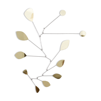 Large brass mobile 80 x 70cm