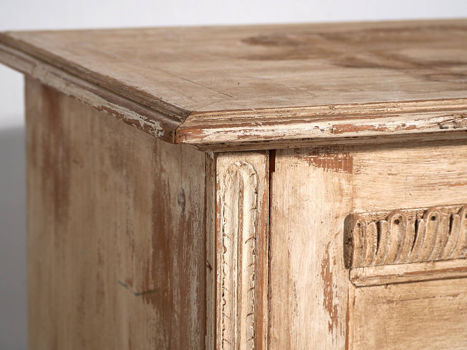 Antique white desk chest of drawers (circa 1920)