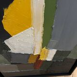 Abstract painting HST Jean Soyer