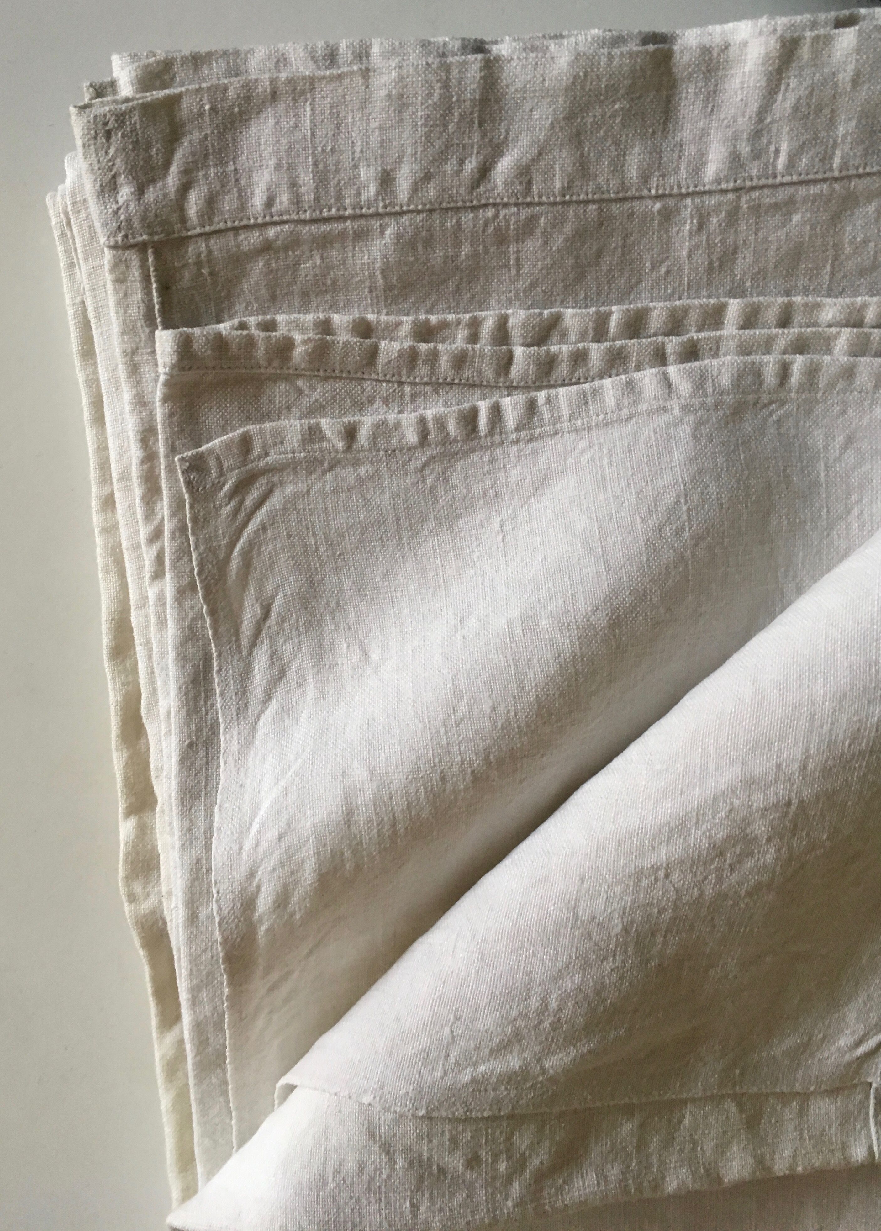 19th farm tablecloth in raw linen cloth reserve of l 2m kit