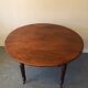 Table ronde à rabats diamètre 97 cm