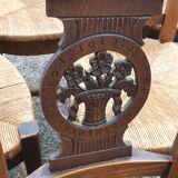 6 mulched chairs empire