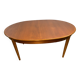Mid-Century Vintage Teak Extending Dining Table 1960 Danish-Inspired Design