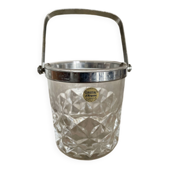 Crystal ice bucket
