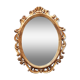 Miroir cartouche style bois doré louis xv
