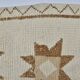 White And Brown Floral Runner Carpet sku 2069