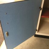 Blue formica kitchen furniture