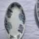 Deux plats de service modèle Floréal luneville K & G vintage et collector