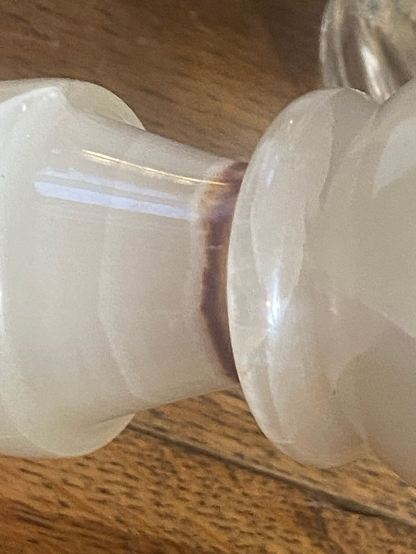 Onyx lamp base
