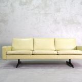 Mid-Century Scandinavian Leather Sofa, 1960s