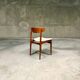 4 chaises Bramin retapissées