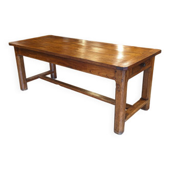 Antique oak farm table