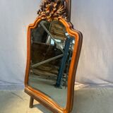 Carved wooden mirror 100x62cm