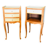 Pair of Louis XV style bedside tables