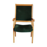 Vintage velvet armchair