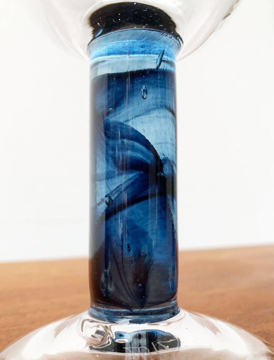 German wine glasses by Regina Kaufmann for Glashagen Hütte, set of 6.