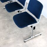 Vintage bench | waiting room bench | 1970s | Castelli