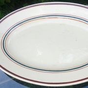Two serving dishes from the Gien faiencerie France Gaston model 60s