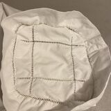 Old bolster embroidered and numbered c