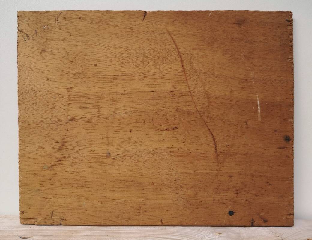 Still life Oil on wooden panel