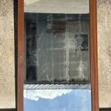 Large vintage wardrobe door mirror, 1930s.