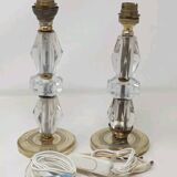 Two bedside lamp bases