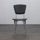 Set of 4 T38 dining chairs by Studio Archirivolto for Fasem, Italy, 1980s