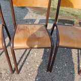 10 Vintage Canteen Chairs