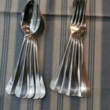 6 Forks & 6 CAS silver metal