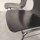 6 chaises plywood et chrome