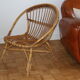 60s rattan chair