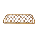 Wall rattan shelf