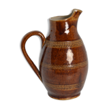 Carafe en grès vernissé