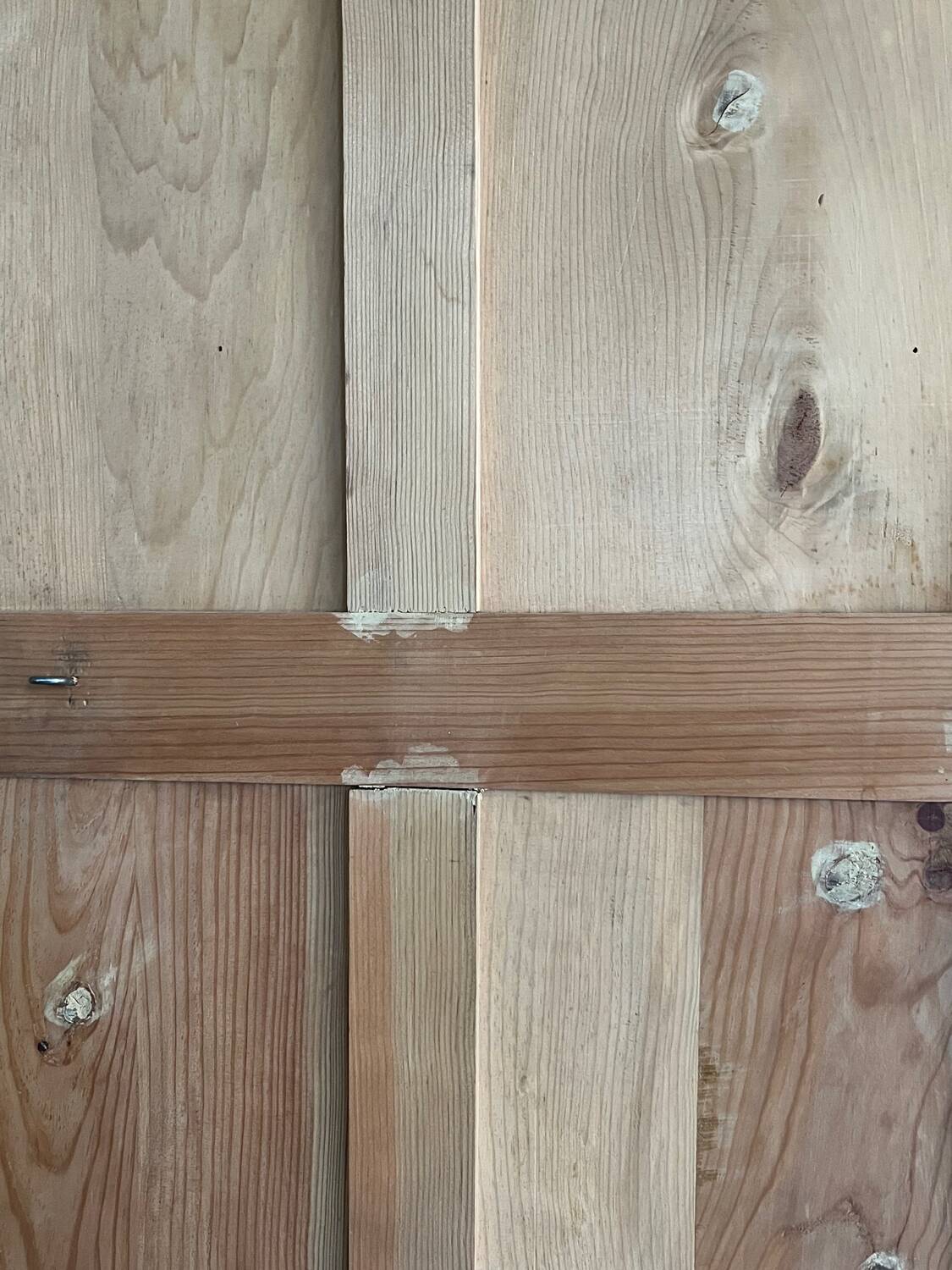 Parisian wardrobe made of solid wood