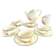 Tea set by Ladislav Sutnar for Krasna Jizba, Druzstevni prace