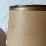 Turned wooden floor lamp, 1930s-1940s.