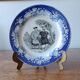 Orientalist plate U&C Sarreguemines. Gold medal 1844