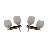 Pair of sconces Arlus 50-60s