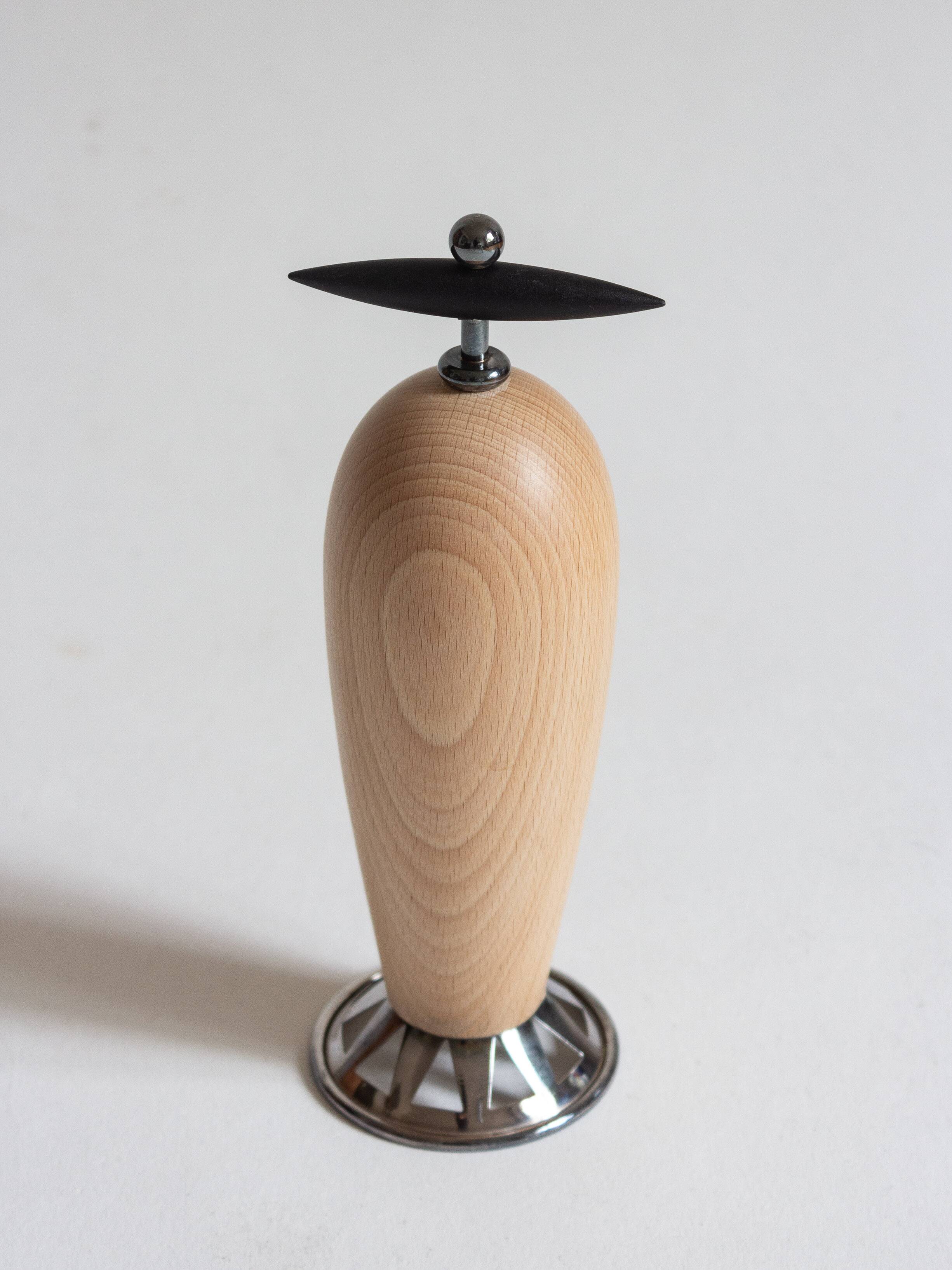 Wooden pepper pot, Carsten Jørgensen x Bodum, 1980s