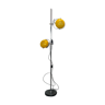 Floor lamp with 2 yellow round spots