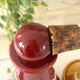 French 1950s ceramic vinaigrette set, Pol Chambost style