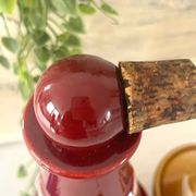 French 1950s ceramic vinaigrette set, Pol Chambost style
