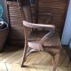 Vintage 1950s wooden chair