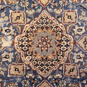 Persian Nain carpet made of wool and silk