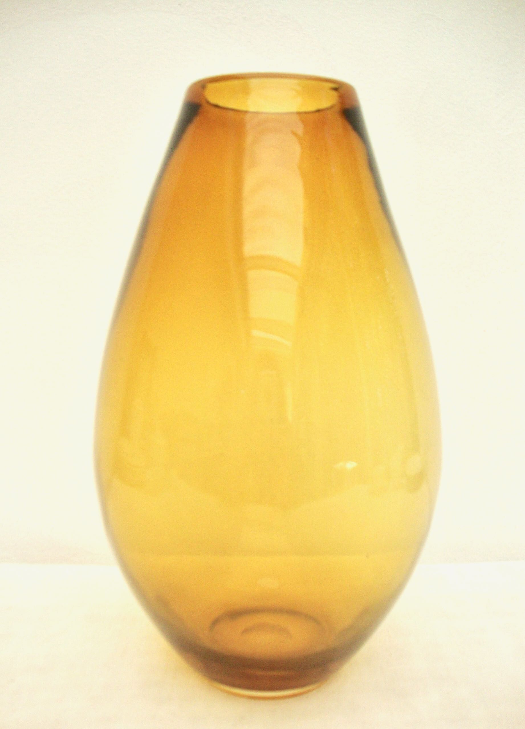 60s blown glass vase