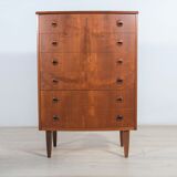 Mid-century danish teak dresser, 1960s