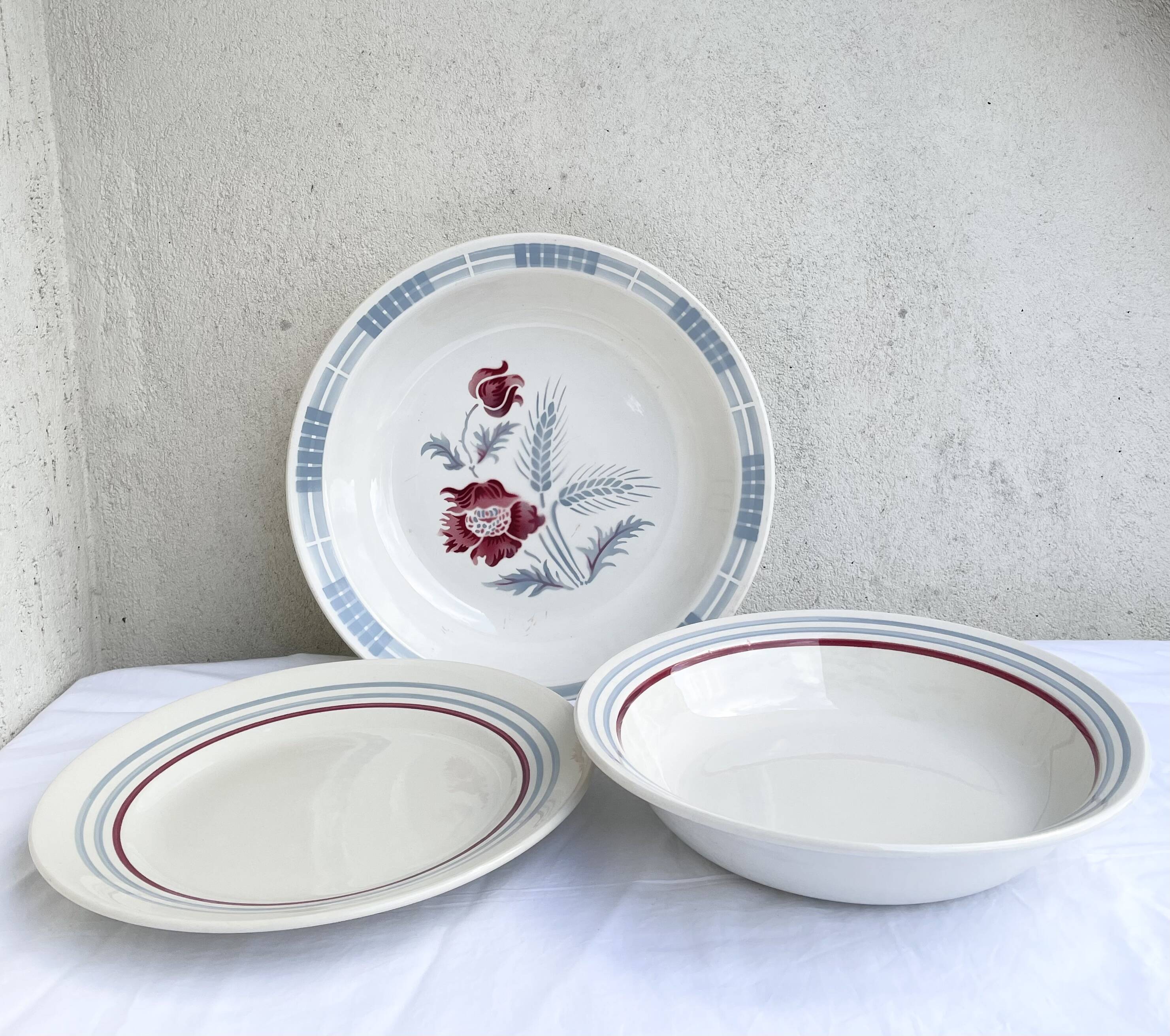 Moulin des Loups model Stanislas – deep plate and flat plate