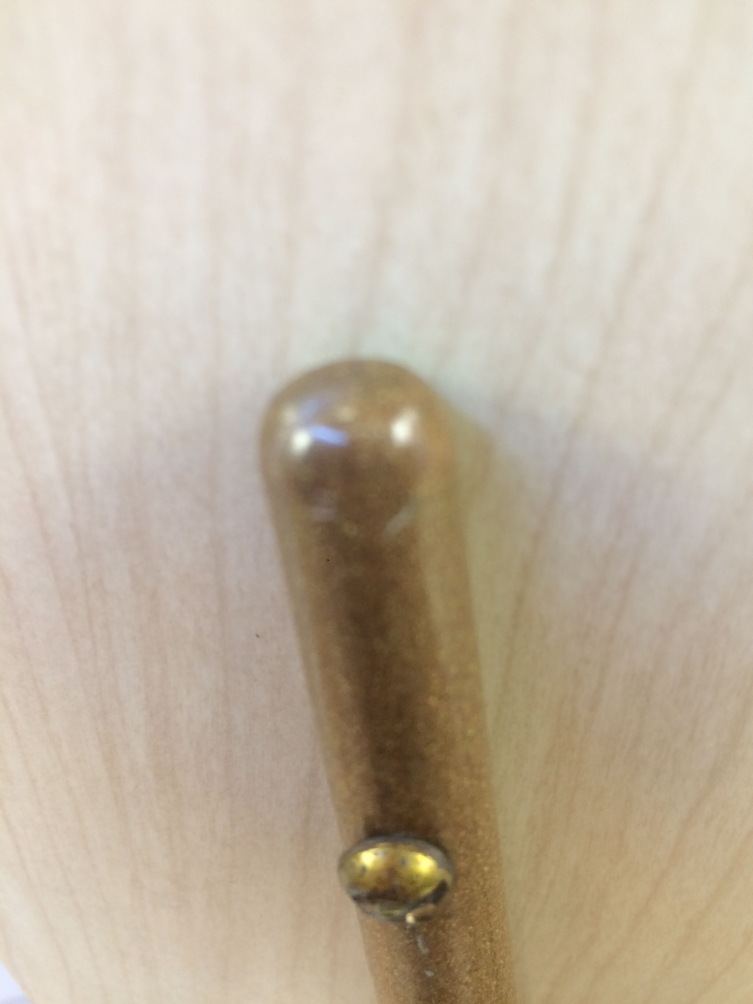 Lot of 5 beige Formica chairs